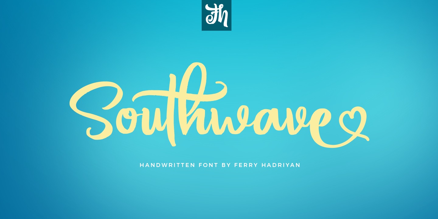 Schriftart Southwave